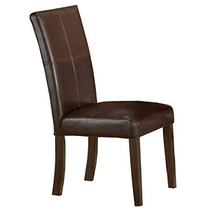 Amazon.com - Hillsdale Monaco Side Parson Chair, Matte Espresso, Set