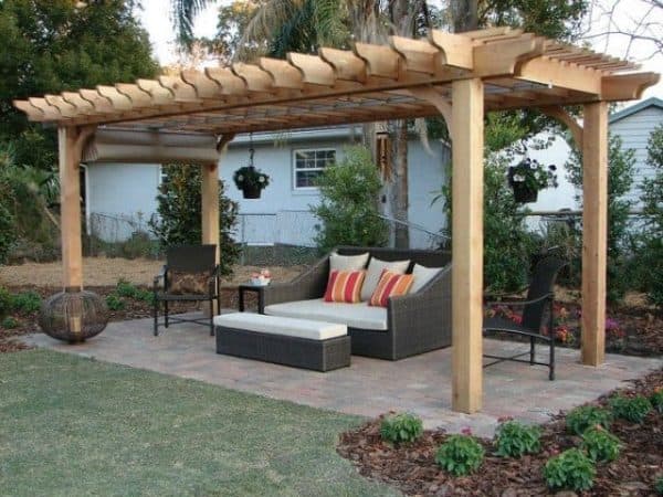 Pergola Canopy | DIY Retractable Pergola Canopy Kit for Attached