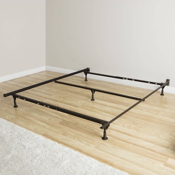 Shop Rize Queen Size Bed Frame With Glides And Cross Support - Free