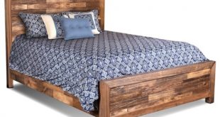 Fulton Solid Wood Queen Size Bed Frame - Farmhouse - Panel Beds - by