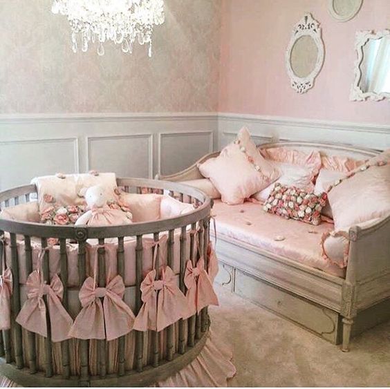 Round crib love this one u2026 | baby room | Pinteu2026