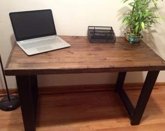Rustic desk | Etsy