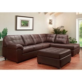 Buy Leather Sectional Sofas Online at Overstock | Our Best Living