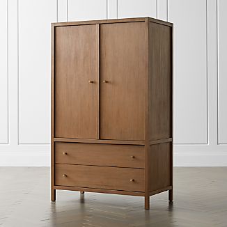 Wood Armoires | Crate and Barrel