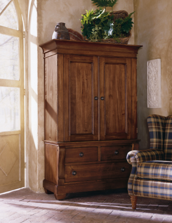 Solid Wood Armoire | Kincaid | Home Gallery Stores | Den | Pinterest