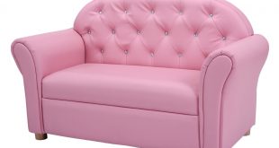 Costway Kids Sofa Princess Armrest Chair Lounge Couch Children