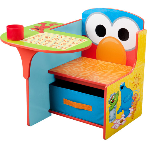 Sesame Street Elmo Toddler Desk Chair with Storage - Walmart.com
