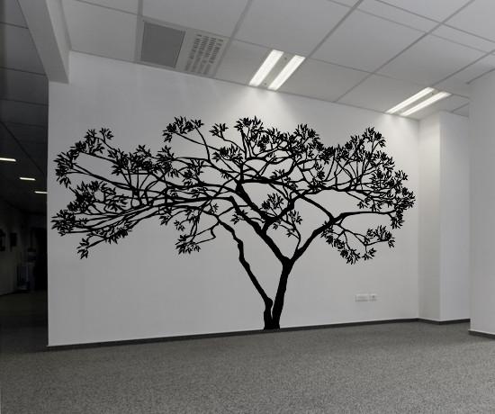 Wide Tree Wall Decal. #AC156