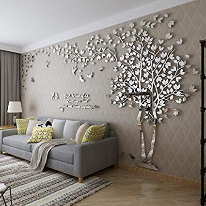 Amazon.com: DIY 3D Giant Couple Tree Wall Decals Wall Stickers