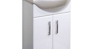Match 550 Ceramic Basin And Double Door Vanity Unit | bathstore