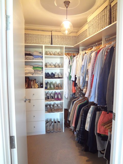 20 Incredible Small Walk-in Closet Ideas & Makeovers | House