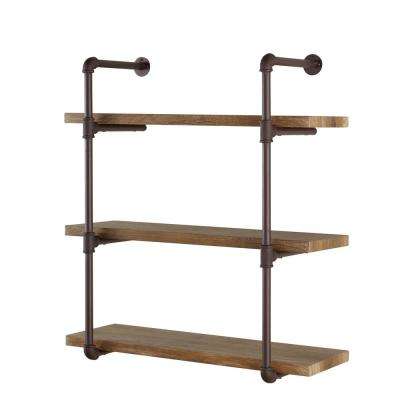 Industrial - Wall Mounted Shelves - Shelving - The Home Depot