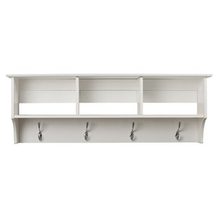 Find Elegant Wall Shelf with Hooks