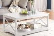 High Gloss White Coffee Table | Wayfair