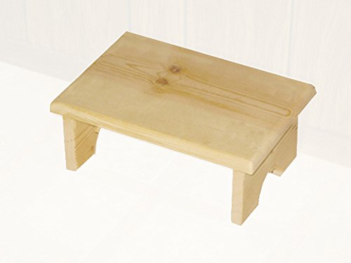 Amazon.com: Small Wood Step Stool Made in USA: Kitchen & Dining