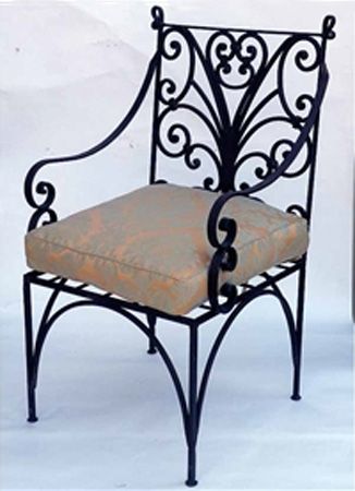 Wrought Iron Furniture, Chairs and Benches, Modern Interior