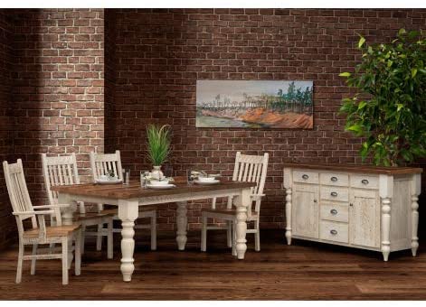 Amazon.com - Cabinfield Arabel Amish Dining Room Set, Table and 4 .