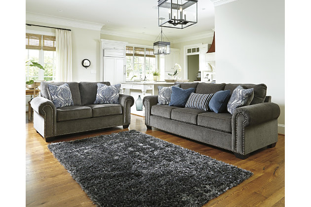 Navasota Sofa and Loveseat | Ashley Furniture HomeSto