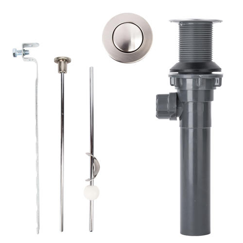 Plumb Works® Pop-Up Bathroom Sink Drain Assembly without Overflow .