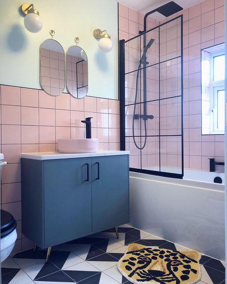 33 Beautiful Bathroom Tile Design Ide