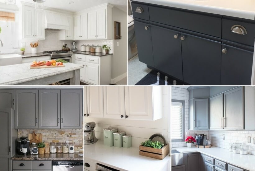 The BEST Paint for Kitchen Cabinets: 8 Cabinet Transformations .