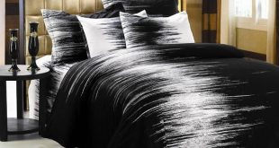15 Black and White Bedding Sets | Home Design Lover | White bed .