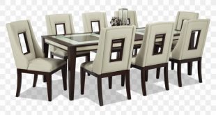 Table Dining Room Bob's Discount Furniture Matbord Chair, PNG .