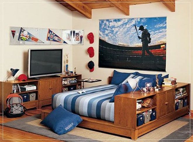 Teenage Boys Bedroom | Furniture Home Idea | Boy bedroom design .