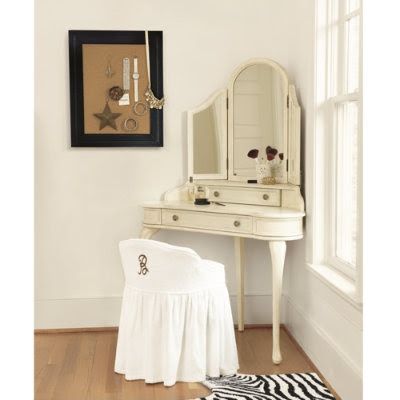 Bedroom Plan Update | Corner vanity table, Corner vanity, Corner .
