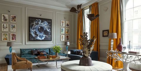 55 Inspiring Living Room Curtain Ideas - Elegant Window Drap