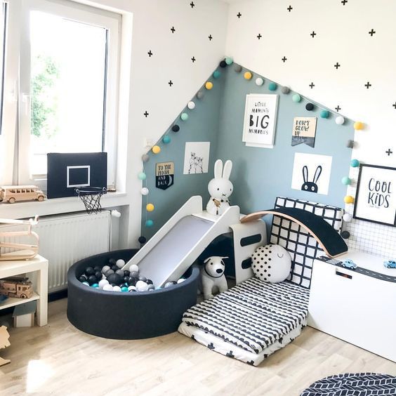 Children's Room; Home Decoration; Small Room; Wall Painting; Home .