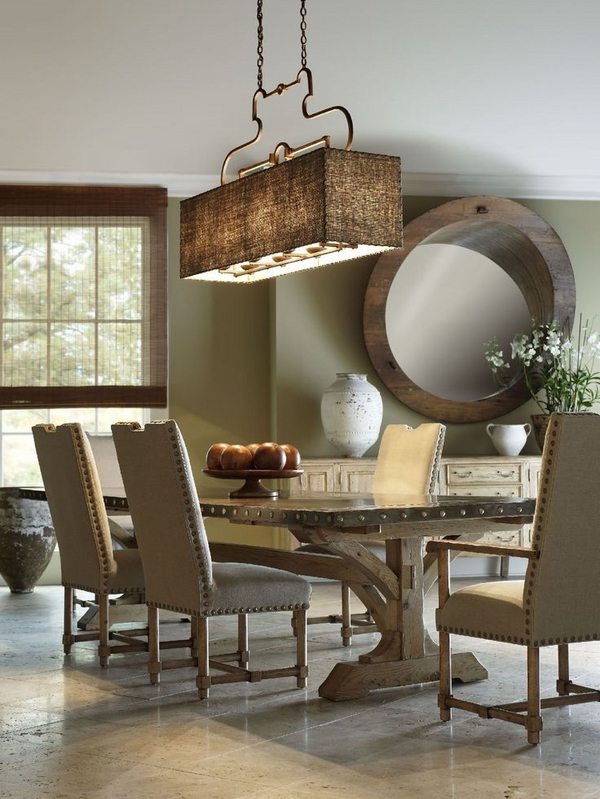 Rectangle chandelier – make a statement in your dining ro