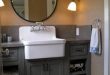 Farmhouse Sinks in the Bathroom - QB Blog | Custom bathroom vanity .