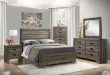 Grayson Grey Oak Panel Bedroom Set from Elements Furniture .