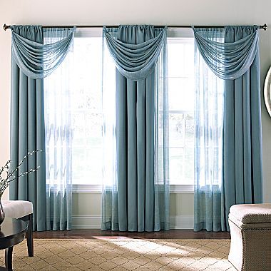 JCPenney | Curtains living room, Elegant draperies, Living room drap