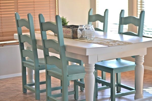 Dining room table makeover. | Paddington Way. | Dining room table .