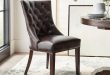 Hayes Tufted Leather Dining Chair | Pottery Ba