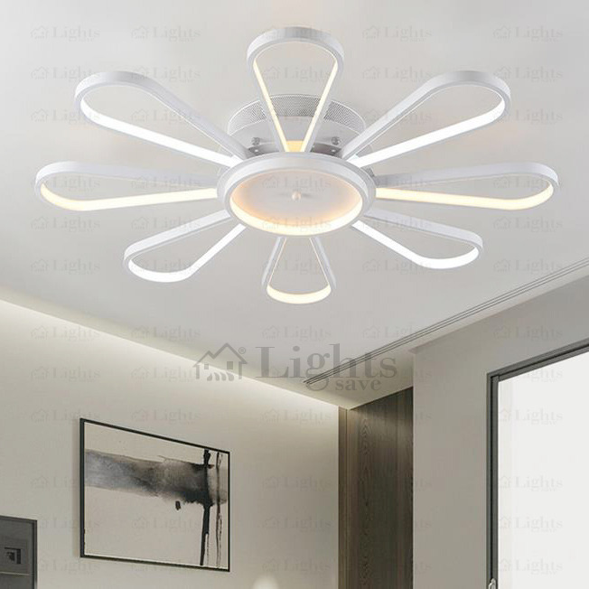 Best Fan Shaped Acrylic Shade Led Kitchen Ceiling Ligh