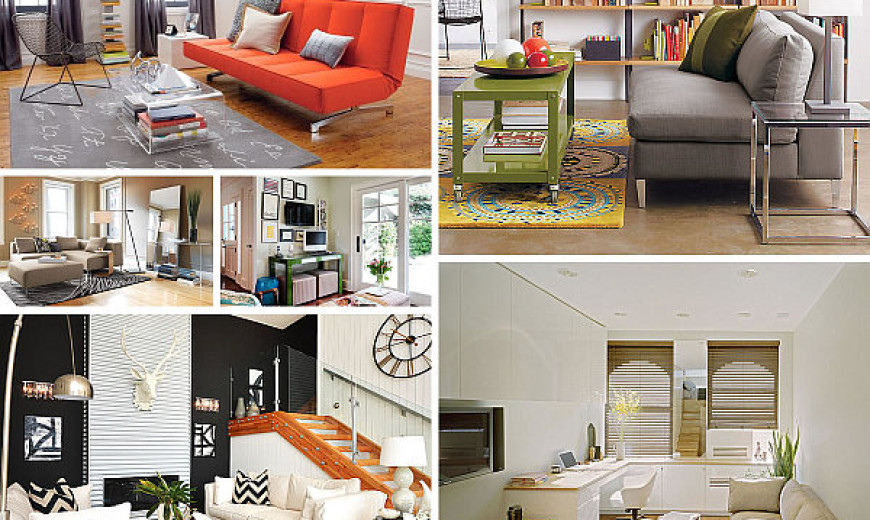Space-Saving Design Ideas for Small Living Roo