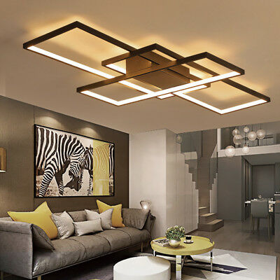 Modern acrylic LED ceiling light living room lighting chandelier + .