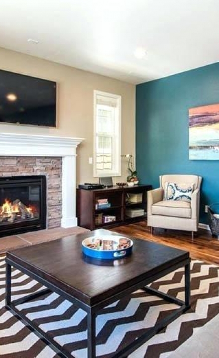 Accent Wall Color Ideas Living Room Colors Info – Saltandblu