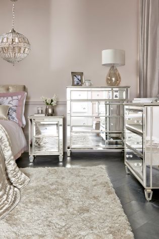A boudoir fit for a princess, thanks to our gorgeous mirrored .