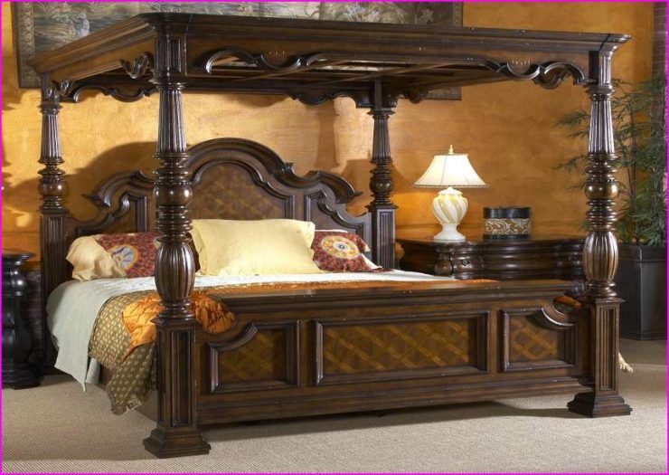modern California king canopy beds cool designs | King bedroom .