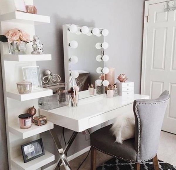 White laquer desk | Box Room Ideas Ikea | Small Bedroom Ideas For .