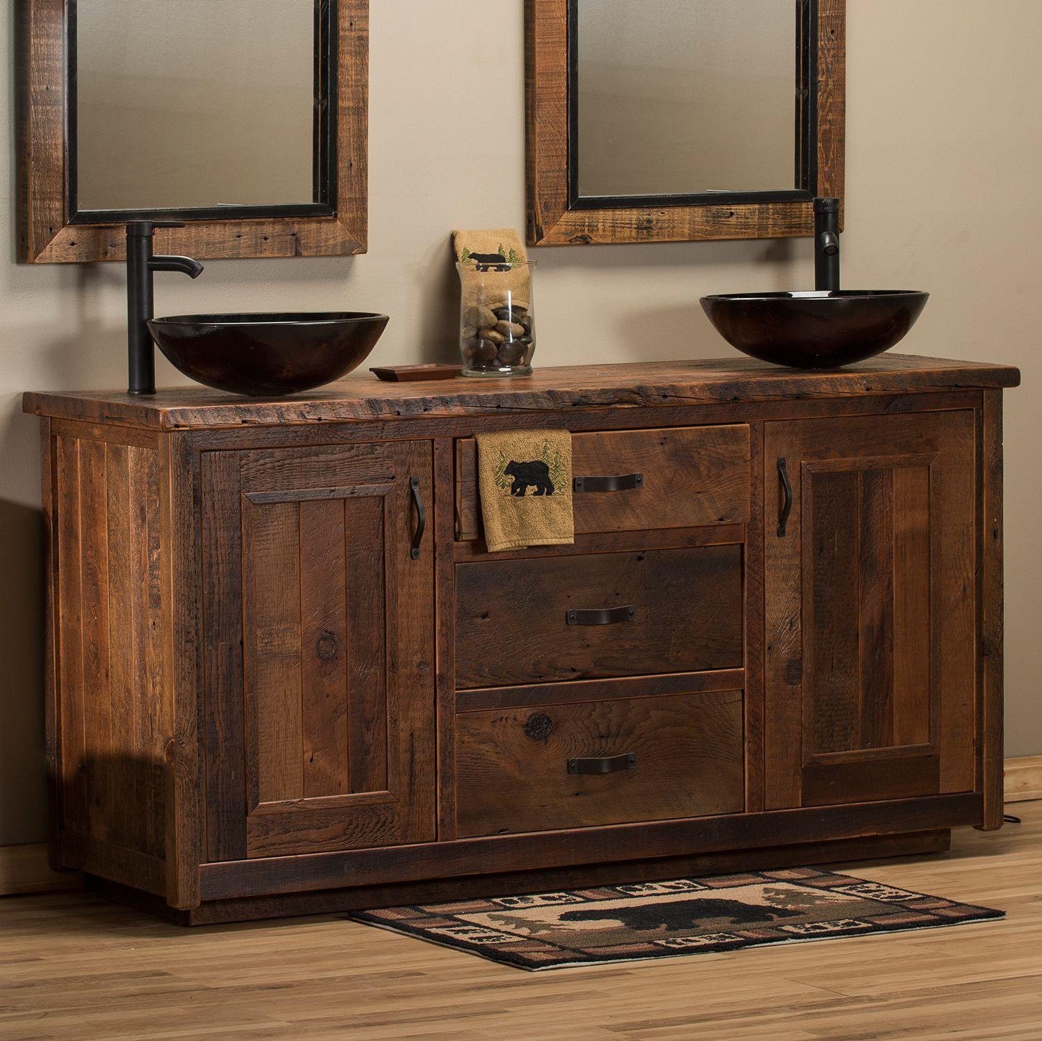 Choose a wooden vanity for warmth and stylish convenience